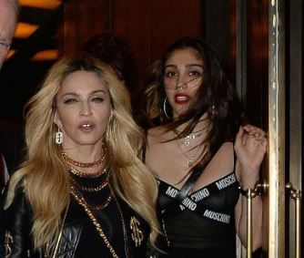 Lourdes Leon with her mother, Madonna
